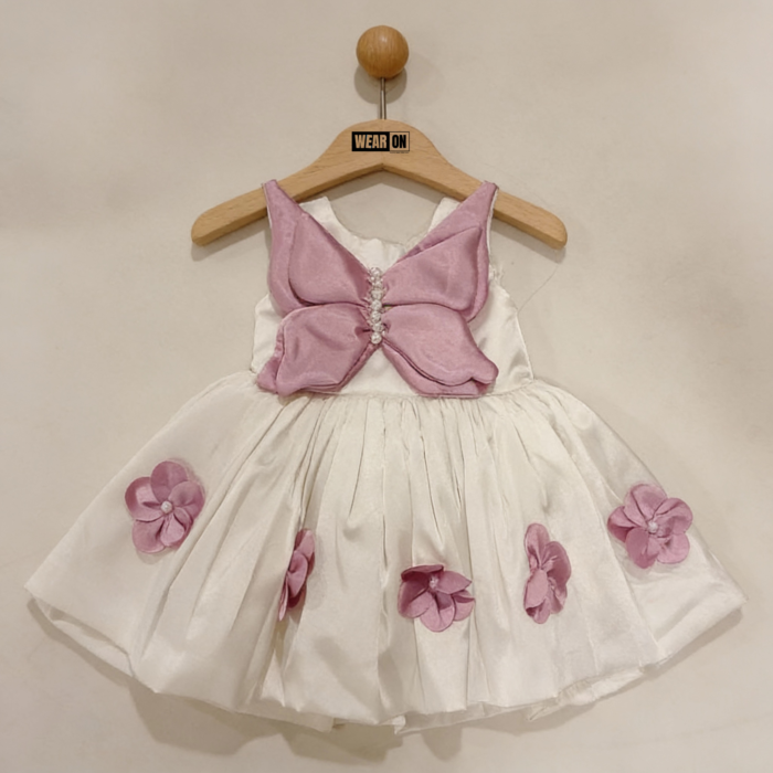 Butterfly White & Pink | WearOn