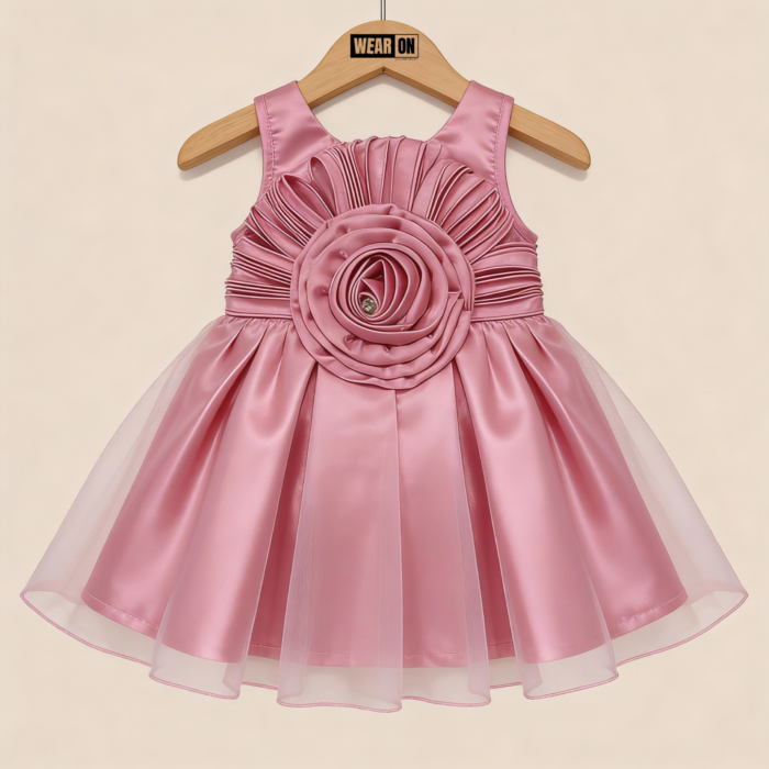 Middle Pink Flower - WearOn